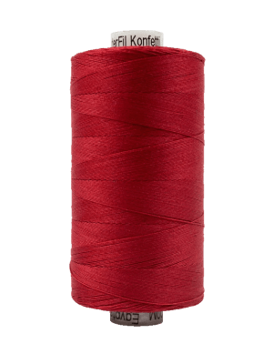 Konfettiâ„¢ 50wt Egyptian Cotton Thread KT302 – Christmas Red Konfettiâ„¢ 50wt Egyptian Cotton Thread KT302 – Christmas Red