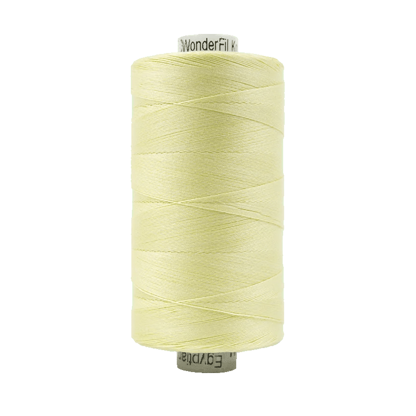 Konfetti™ 50wt Egyptian Cotton Thread KT405 – Pale Yellow Konfetti™ 50wt Egyptian Cotton Thread KT405 – Pale Yellow