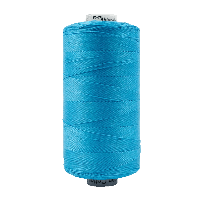 Konfetti™ 50wt Egyptian Cotton Thread KT606 – Peacock Blue Konfetti™ 50wt Egyptian Cotton Thread KT606 – Peacock Blue