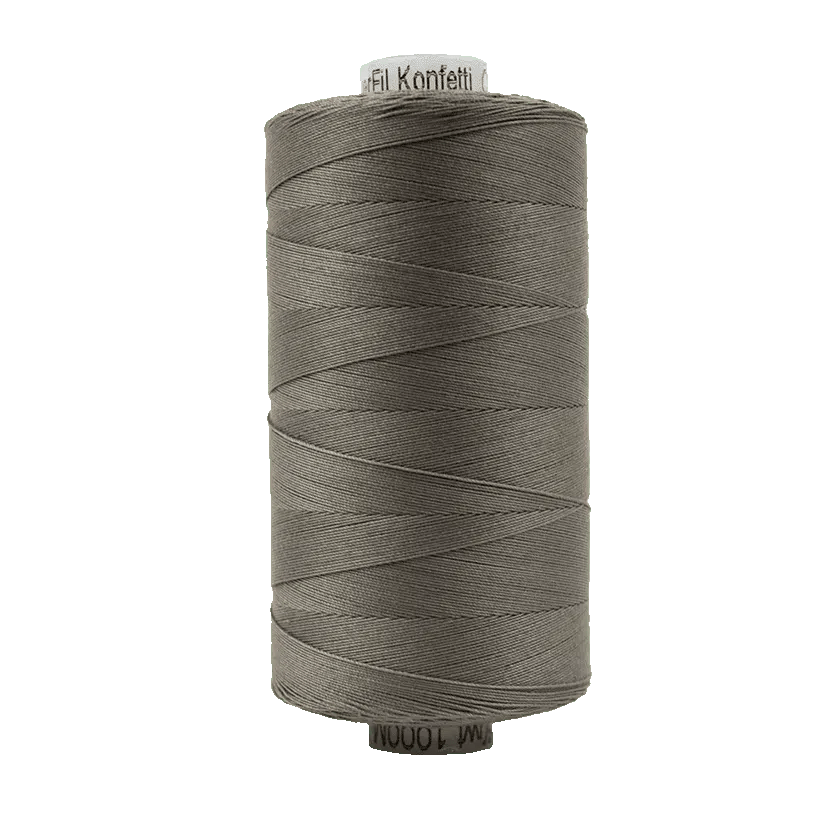 Konfetti™ 50wt Egyptian Cotton Thread KT804 – Brown Grey Konfetti™ 50wt Egyptian Cotton Thread KT804 – Brown Grey