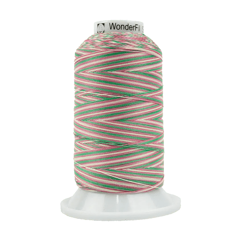 Silco™ 35wt Lint-Free Cotton Thread SCM04 – Teal/Yellow/Pinks Silco™ 35wt Lint-Free Cotton Thread SCM04 – Teal/Yellow/Pinks