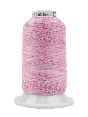 Silcoâ„¢ 35wt Lint-Free Cotton Thread SCM20 – Light Pink/Pink Silcoâ„¢ 35wt Lint-Free Cotton Thread SCM20 – Light Pink/Pink
