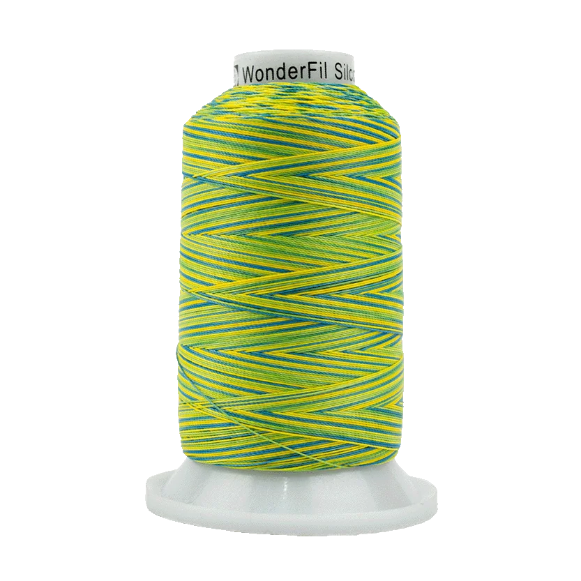 Silco™ 35wt Lint-Free Cotton Thread SCM22 – Blue/Yellow/Green Silco™ 35wt Lint-Free Cotton Thread SCM22 – Blue/Yellow/Green