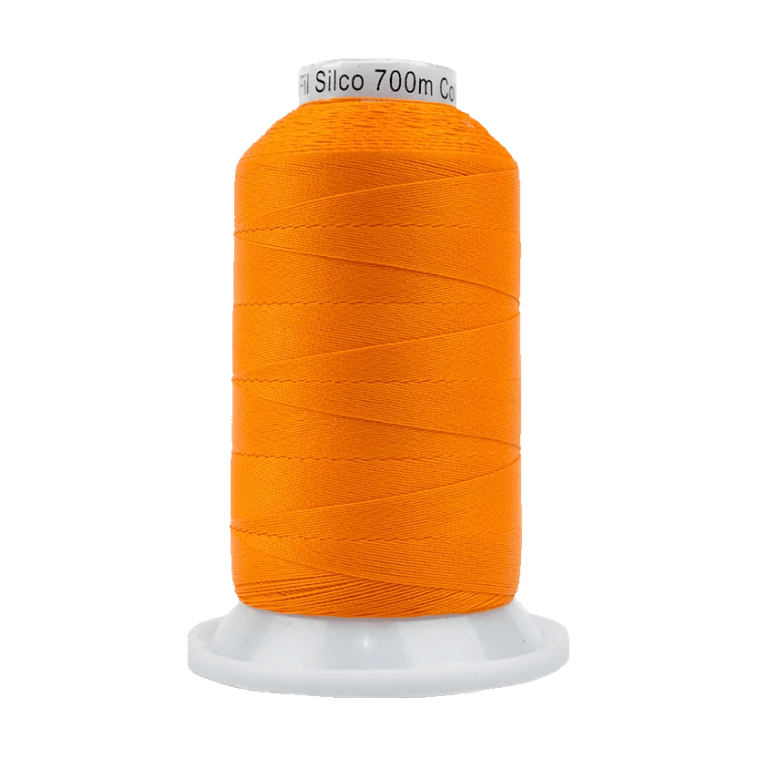 Silco™ 35wt Lint-Free Cotton Thread SC21 – Orange Silco™ 35wt Lint-Free Cotton Thread SC21 – Orange