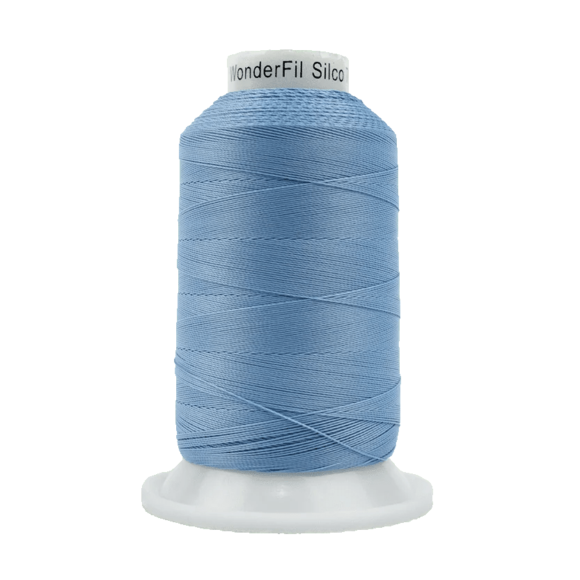 Silco™ 35wt Lint-Free Cotton Thread SC23 – Medium Blue Silco™ 35wt Lint-Free Cotton Thread SC23 – Medium Blue