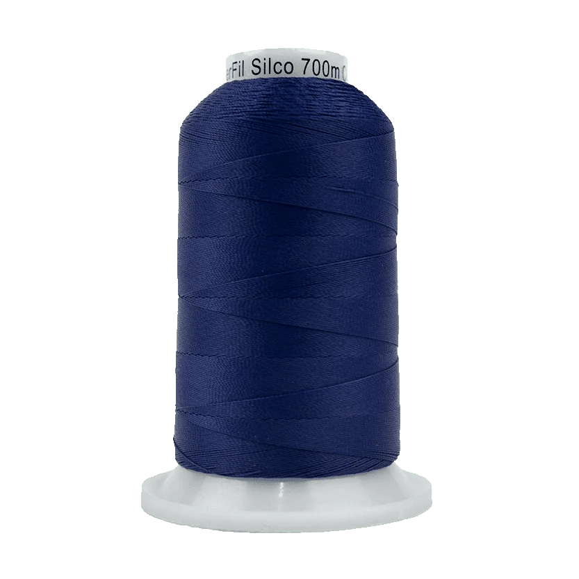 Silco™ 35wt Lint-Free Cotton Thread SC25 – Dark Blue Silco™ 35wt Lint-Free Cotton Thread SC25 – Dark Blue