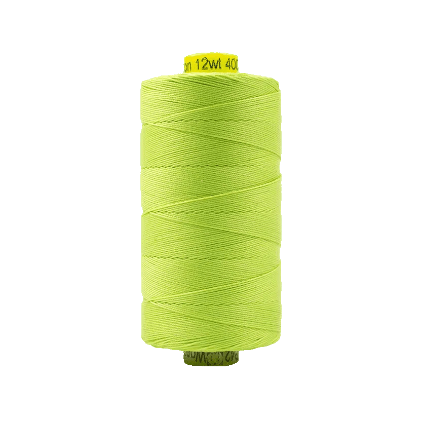 Spagetti™ 12wt Egyptian Cotton Thread SP42 – Light Spring Green Spagetti™ 12wt Egyptian Cotton Thread SP42 – Light Spring Green