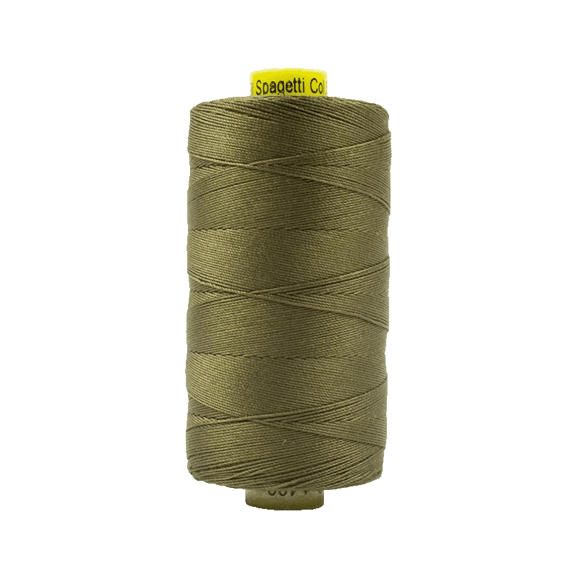 Spagetti™ 12wt Egyptian Cotton Thread SP22 – Army Green Spagetti™ 12wt Egyptian Cotton Thread SP22 – Army Green