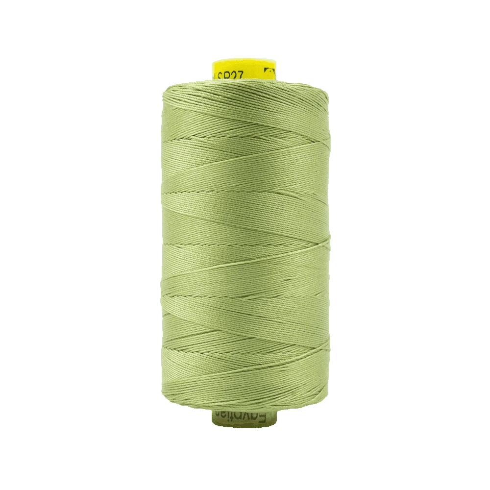Spagetti™ 12wt Egyptian Cotton Thread SP27 – Soft Green Spagetti™ 12wt Egyptian Cotton Thread SP27 – Soft Green