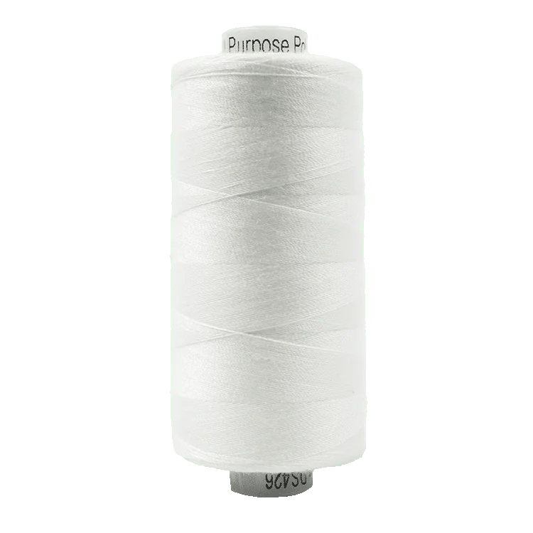 Designer™ 40wt All-Purpose Polyester Thread DS426 – White Designer™ 40wt All-Purpose Polyester Thread DS426 – White