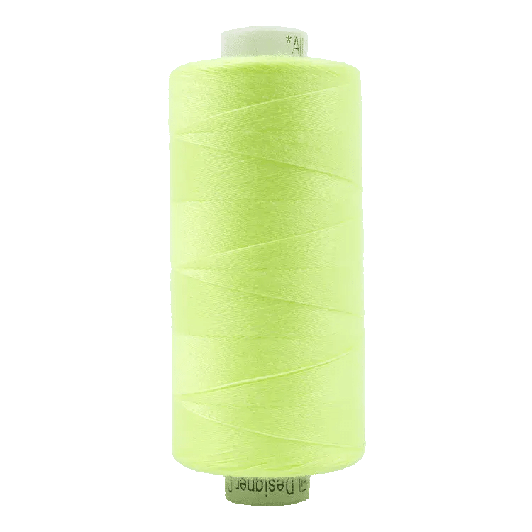Designer™ 40wt All-Purpose Polyester Thread DS428 – Fluorescent Green Designer™ 40wt All-Purpose Polyester Thread DS428 – Fluorescent Green