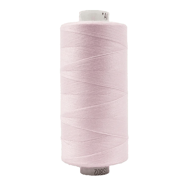 Designer™ 40wt All-Purpose Polyester Thread DS802 – Pink Frost Designer™ 40wt All-Purpose Polyester Thread DS802 – Pink Frost