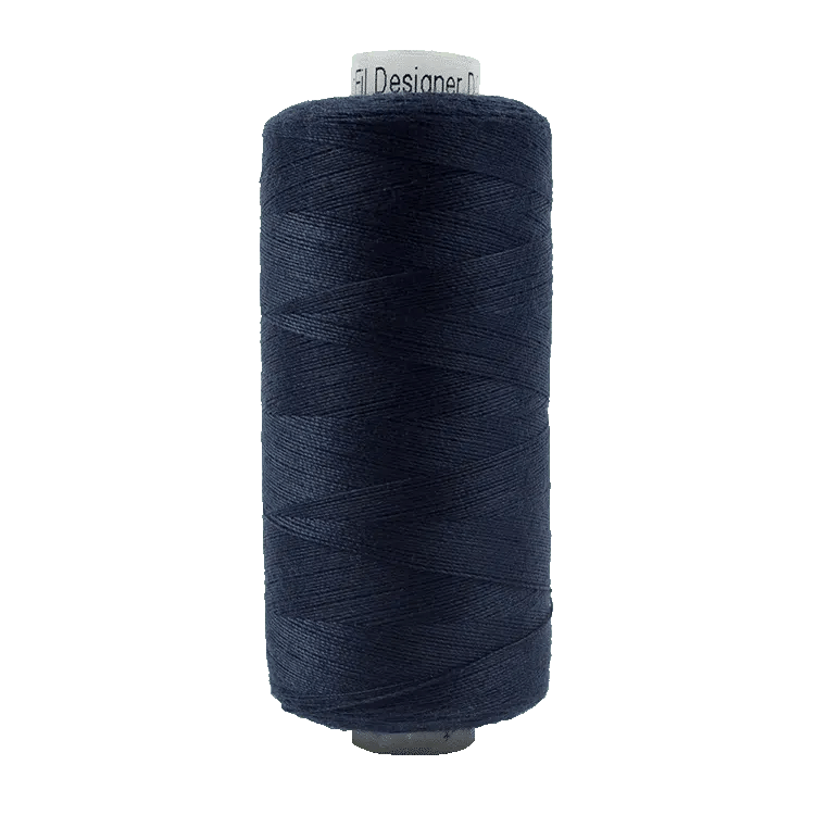 Designer™ 40wt All-Purpose Polyester Thread DS882 – Dark Navy Designer™ 40wt All-Purpose Polyester Thread DS882 – Dark Navy
