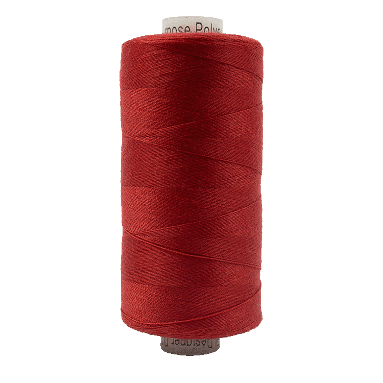 Designer™ 40wt All-Purpose Polyester Thread DS176 – Crimson Red Designer™ 40wt All-Purpose Polyester Thread DS176 – Crimson Red