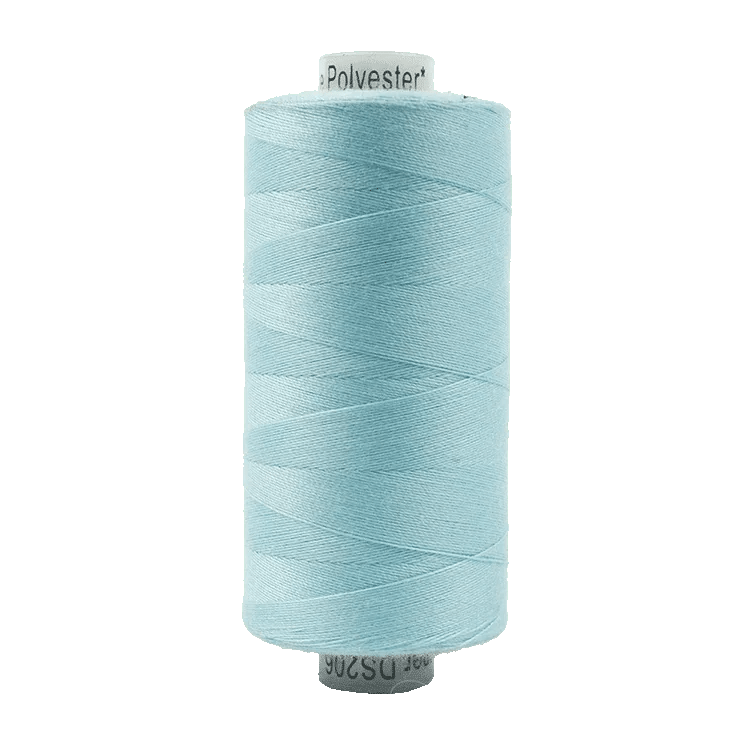 Designer™ 40wt All-Purpose Polyester Thread DS206 – Pale Turquoise Designer™ 40wt All-Purpose Polyester Thread DS206 – Pale Turquoise