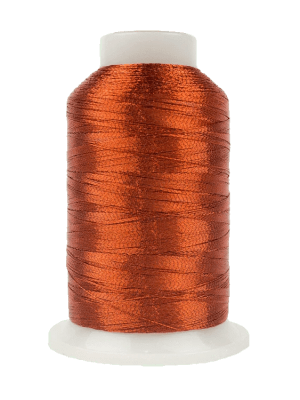 Spotliteâ„¢ 40wt Rayon-Core Metallic Thread MT7714 – Rust Spotliteâ„¢ 40wt Rayon-Core Metallic Thread MT7714 – Rust