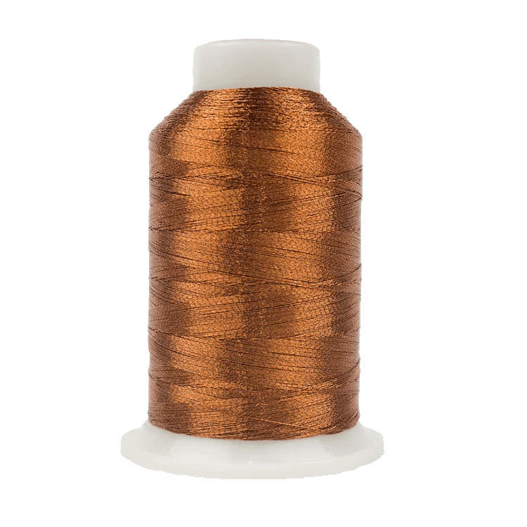 Spotlite™ 40wt Rayon-Core Metallic Thread MT7722 – Deep Copper Spotlite™ 40wt Rayon-Core Metallic Thread MT7722 – Deep Copper