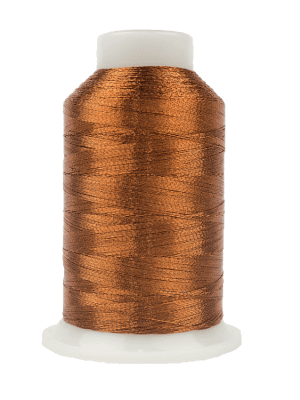 Spotliteâ„¢ 40wt Rayon-Core Metallic Thread MT7722 – Deep Copper Spotliteâ„¢ 40wt Rayon-Core Metallic Thread MT7722 – Deep Copper