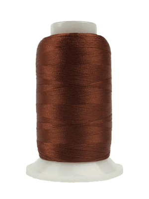 Polyfastâ„¢ 40wt Trilobal Polyester Thread P4333 – Dark Copper Brown Polyfastâ„¢ 40wt Trilobal Polyester Thread P4333 – Dark Copper Brown