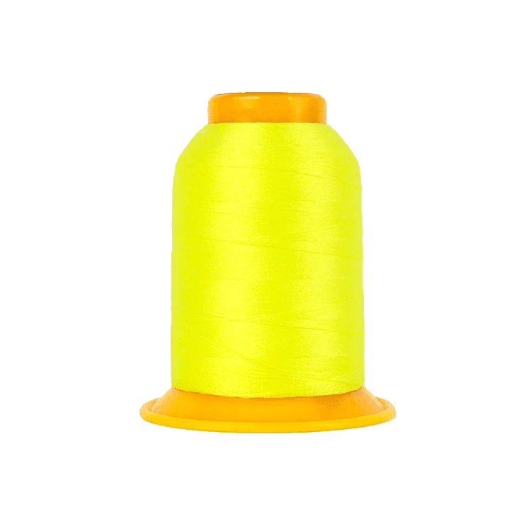 SoftLoc™ Tex 35 Wooly Poly Serger Thread SL52 – Neon Yellow SoftLoc™ Tex 35 Wooly Poly Serger Thread SL52 – Neon Yellow