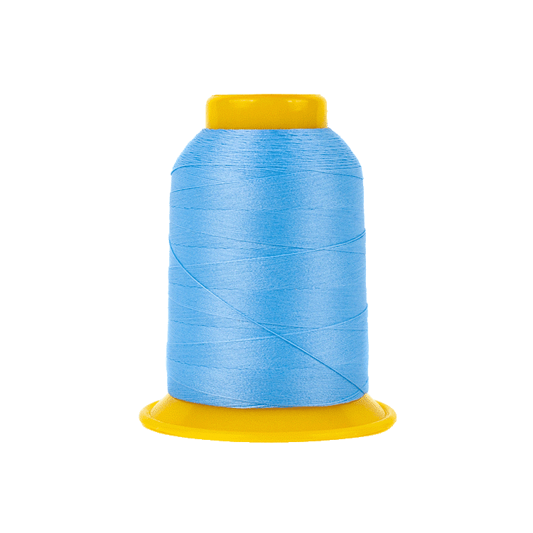SoftLoc™ Tex 35 Wooly Poly Serger Thread SL68 – Sky Blue SoftLoc™ Tex 35 Wooly Poly Serger Thread SL68 – Sky Blue