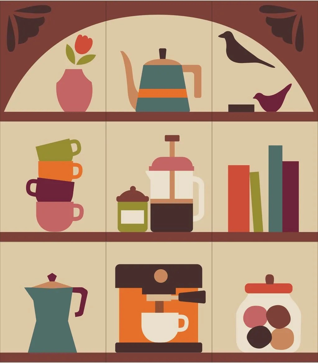 BOM 2025 Coffee Break Coffee Break (BOM 2025) Pre-Cut Wool Blocks BOM 2025 Coffee Break Coffee Break (BOM 2025) Pre-Cut Wool Blocks