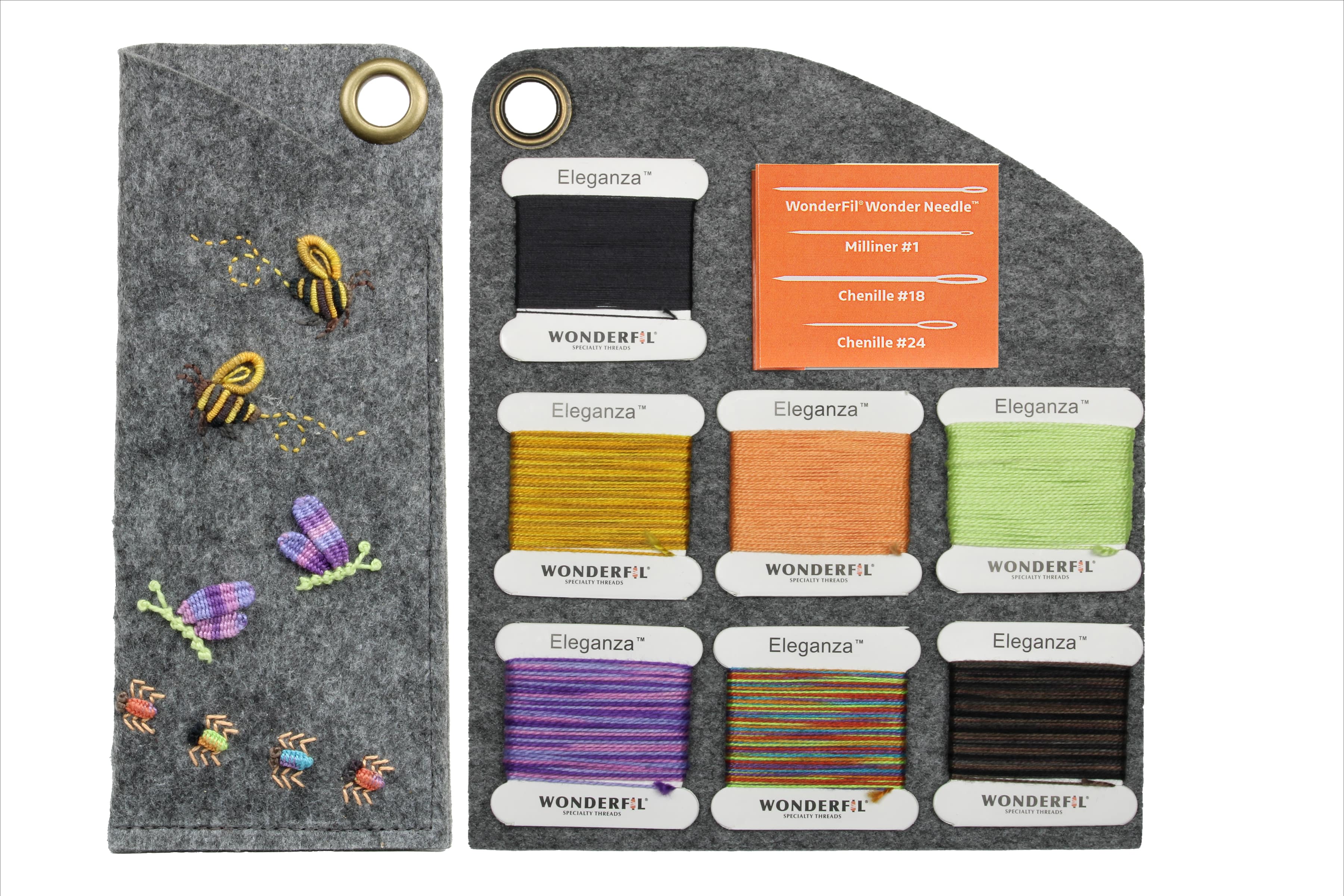 Under $25 Embroidered Bugs with Beth Upstill Workshop Kit