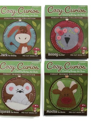 Precut Kits Cozy Curios™ – Forest Friends Collection Precut Kits Cozy Curios™ – Forest Friends Collection