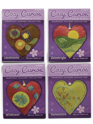 Precut Kits Cozy Curios™ – Heartfelt Seasons Collection Precut Kits Cozy Curios™ – Heartfelt Seasons Collection