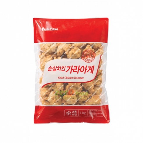 아워홈 고추바삭 치킨가라아게 1kg 알싸한 매운맛, 1개