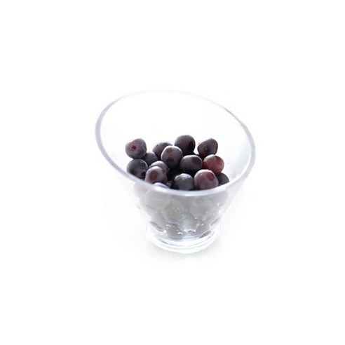 카페 빙수용기 샐러드볼 디저트그릇 갬성 사선 중 1ea