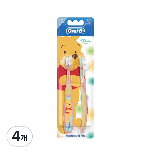 오랄비 스테이지스 유아 칫솔 1단계, 랜덤 발송, 1개입, 3개