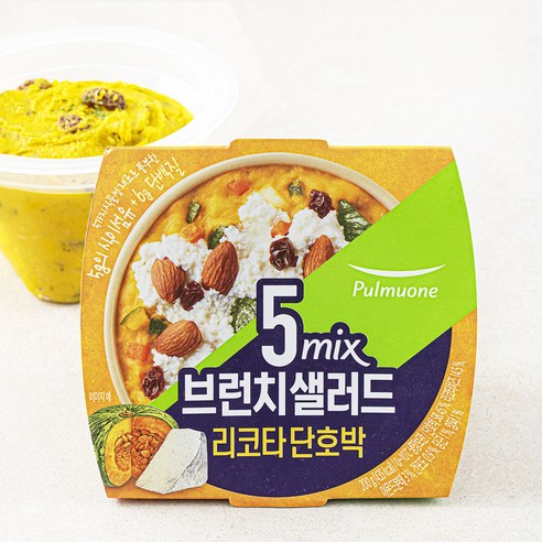 풀무원 5mix 브런치 샐러드 리코타 단호박, 200g, 1개