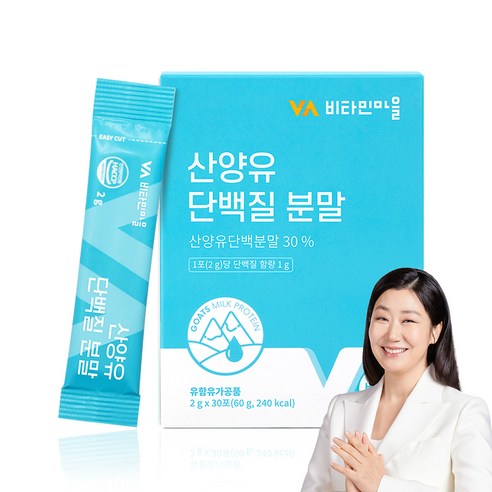 비타민마을 산양유 단백질 분말 스틱 30p, 60g, 1개