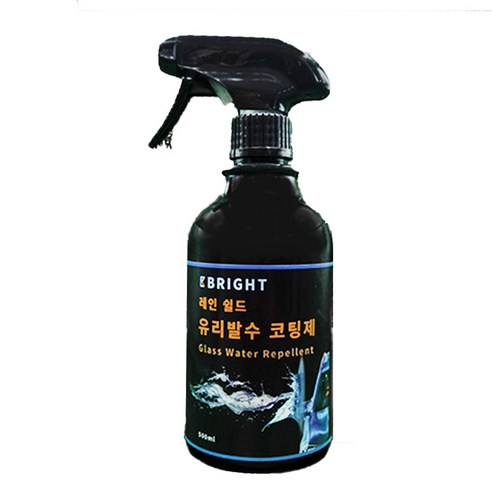 브라이트 유리 발수코팅제 세정제 유리청소 헬스장 창문 500ml, 1개