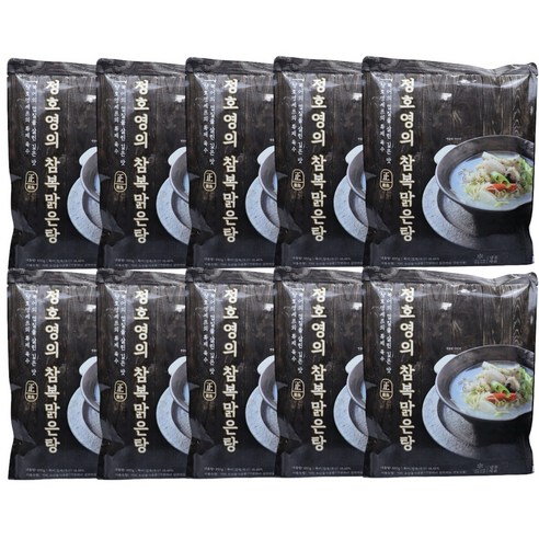 [홈쇼핑] [당일출고] 정호영의 참복맑은탕, 650g, 1개