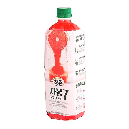 참존 자몽7 -PET, 16개, 835ml
