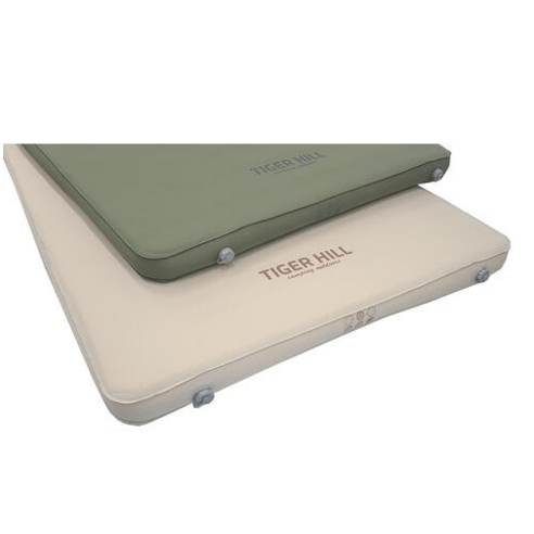 TIGERHILL 타이거힐 10CM 자가충전 매트리스 자충매트 더블 2가지컬러 베이지 그린 네이처하이크 동일생산라인, 올리브 카키