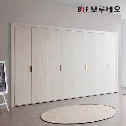 보루네오 보루네오 이노 여닫이 붙박이장 240cm, 콤비 240cm