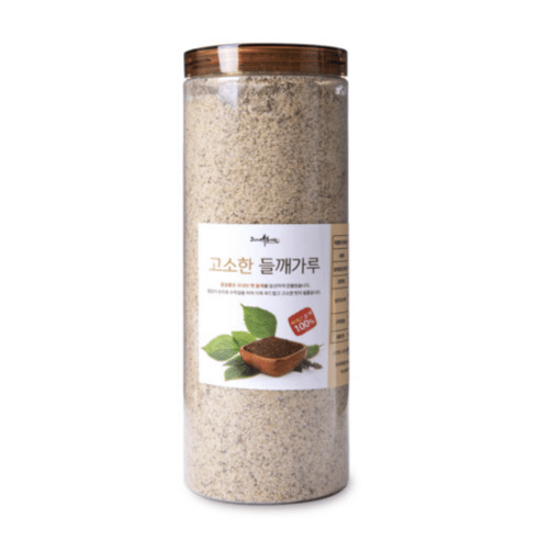 증안리약초마을 무공해 청정지역 고품격 100% 국산 햇들깨가루, 500g, 1개
