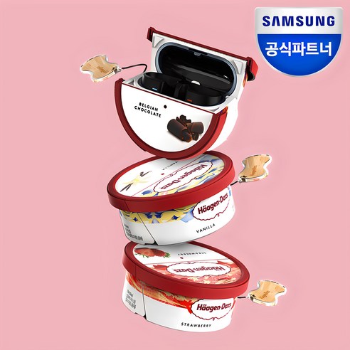 삼성 정품 갤럭시 버즈3 버즈3프로 하겐다즈 케이스, 하겐다즈 초콜릿, 1개