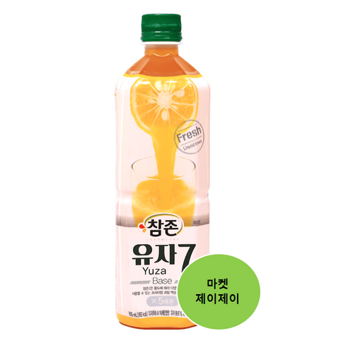 참존 유자7 -PET, 835ml, 21개
