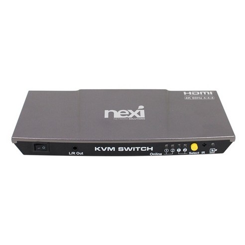 리버네트워크 NEXI(넥시) NX-7202KVM-4K NX616 KVM 스위치 (HDMI 2 1 USB 케이블미포함), 선택하세요