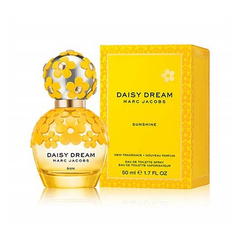 마크 제이콥스 데이지 드림 선샤인 여성 50ml EDT 스프레이, 1개