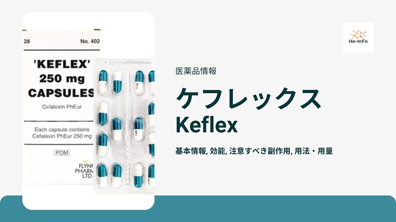 Keflex ドライバーのリーフレット Keflex ドライバーのリーフレット