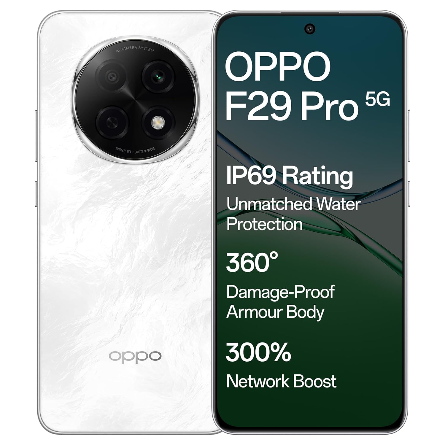 OPPO F29 Pro 5G (Marble White, 8GB RAM, 256GB Storage) with No Cost EMI/Additional Exchange Offers OPPO F29 Pro 5G (Marble White, 8GB RAM, 256GB Storage) with No Cost EMI/Additional Exchange Offers