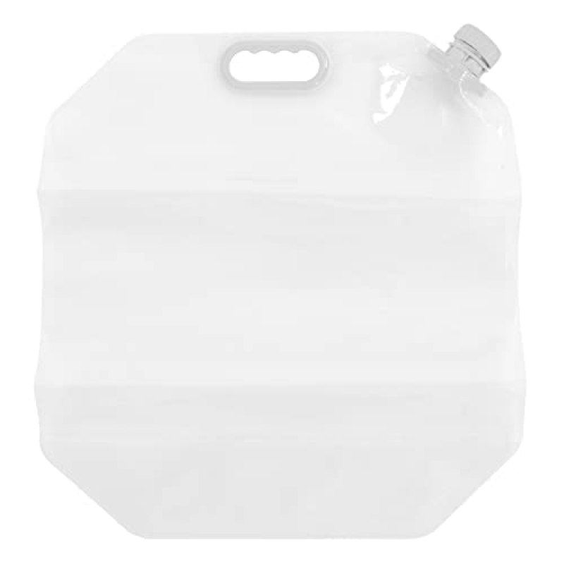 15L Collapsible Emergency Water Bag, Reusable Plastic Storage Jug, Freezable Water Container for Emergency Outdoor Camping (White) 15L Collapsible Emergency Water Bag, Reusable Plastic Storage Jug, Freezable Water Container for Emergency Outdoor Camping (White)