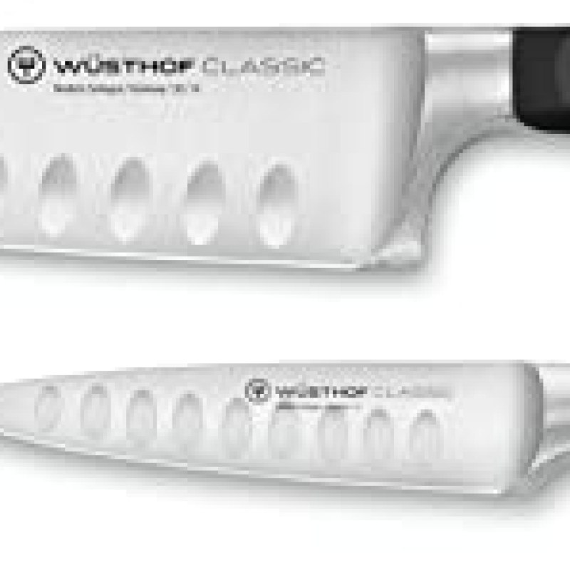 Wüsthof Classic Hollow Edge 2-Piece Chef’s Knife Set, Black, 6-inch and 3.5-inch Wüsthof Classic Hollow Edge 2-Piece Chef’s Knife Set, Black, 6-inch and 3.5-inch
