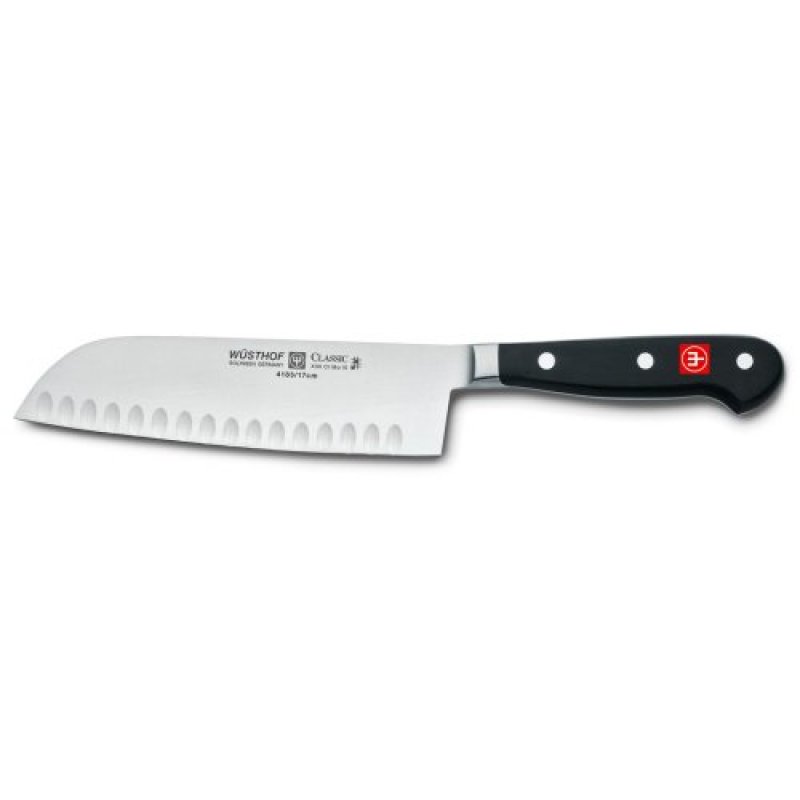 Wusthof Classic Hollow-Edge Santoku 4182 , 5″ Wusthof Classic Hollow-Edge Santoku 4182 , 5″