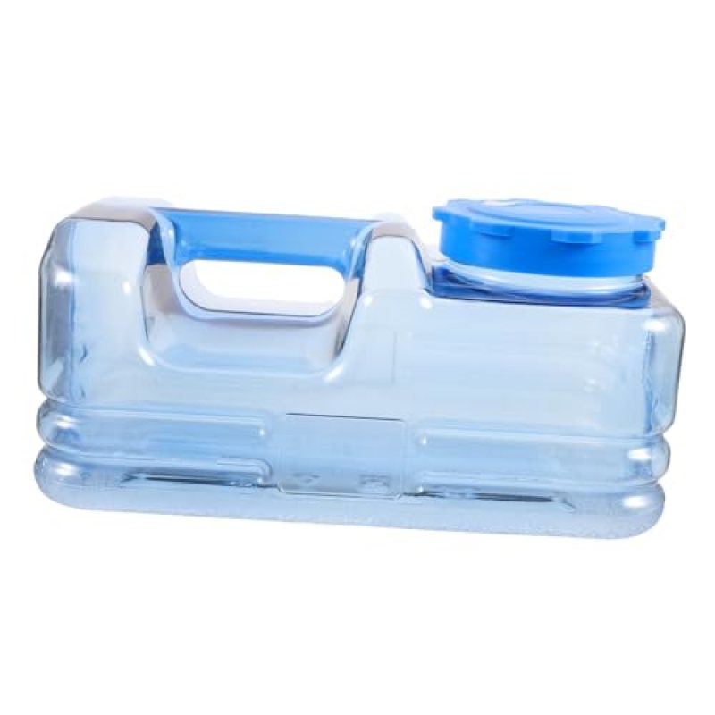 YARNOW Large Portable Water Container for Outdoor Camping Water Tank with Comfortable Handle Space-Saving Design for Easy Storage and Reusable Use for Car Driving and Outdoor Activities YARNOW Large Portable Water Container for Outdoor Camping Water Tank with Comfortable Handle Space-Saving Design for Easy Storage and Reusable Use for Car Driving and Outdoor Activities